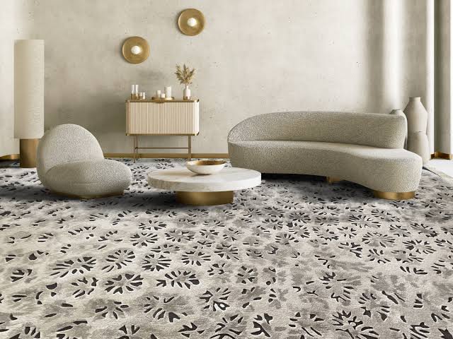 Wall to wall carpet installed across a modern Dubai interior
